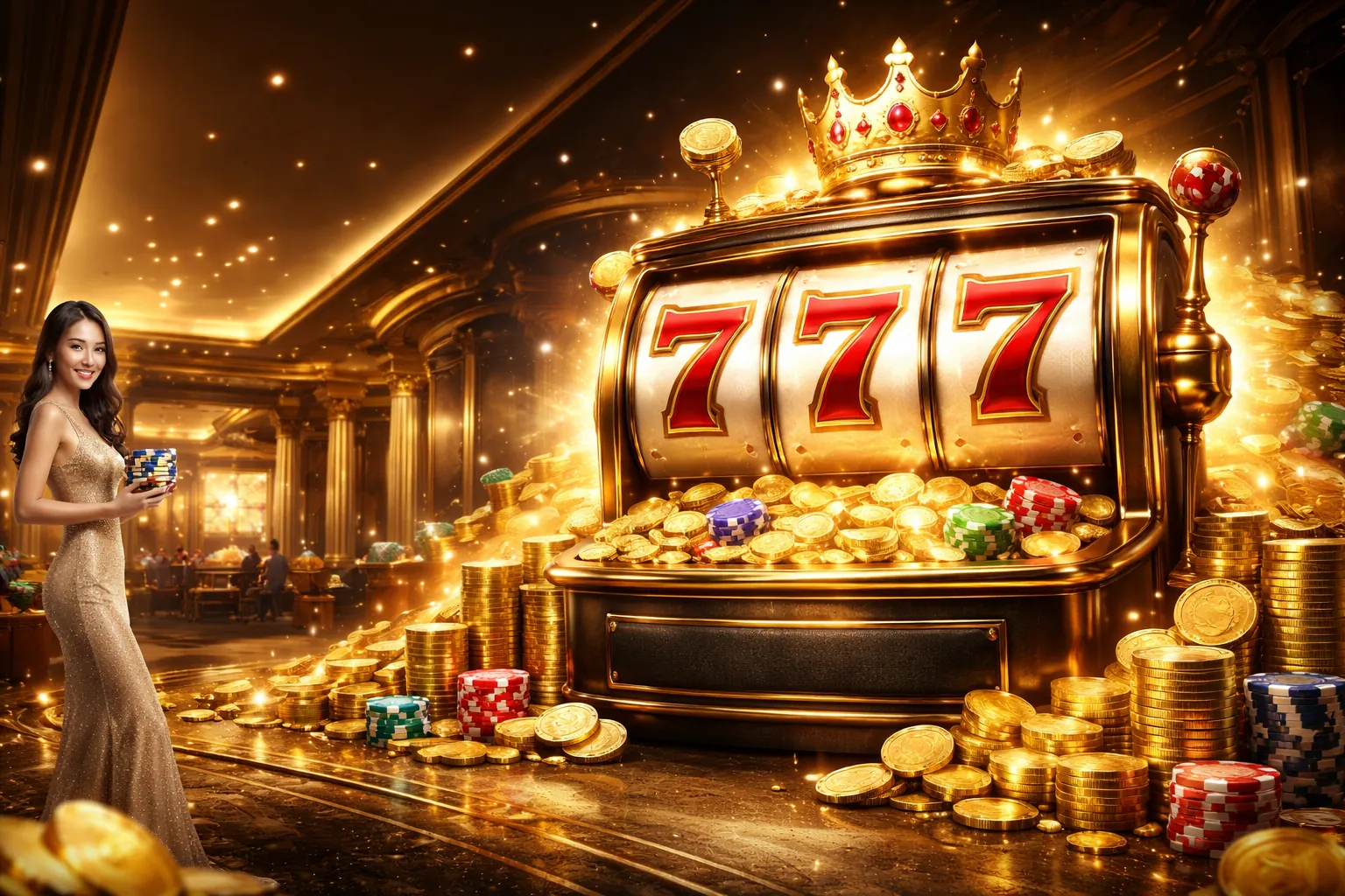 Hình ảnh chính 69vin game Nổ Hũ với jackpot lớn và hiệu ứng lấp lánh